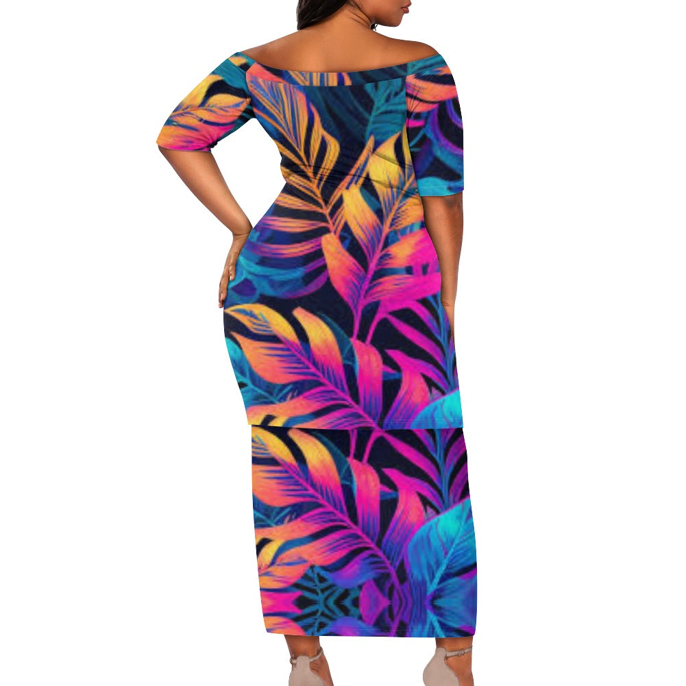Ladies 2pcs Puletasi or Puletaha.