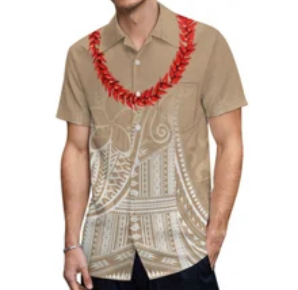 Men’s Ulafala Tribal shirt in different Colours & Styles