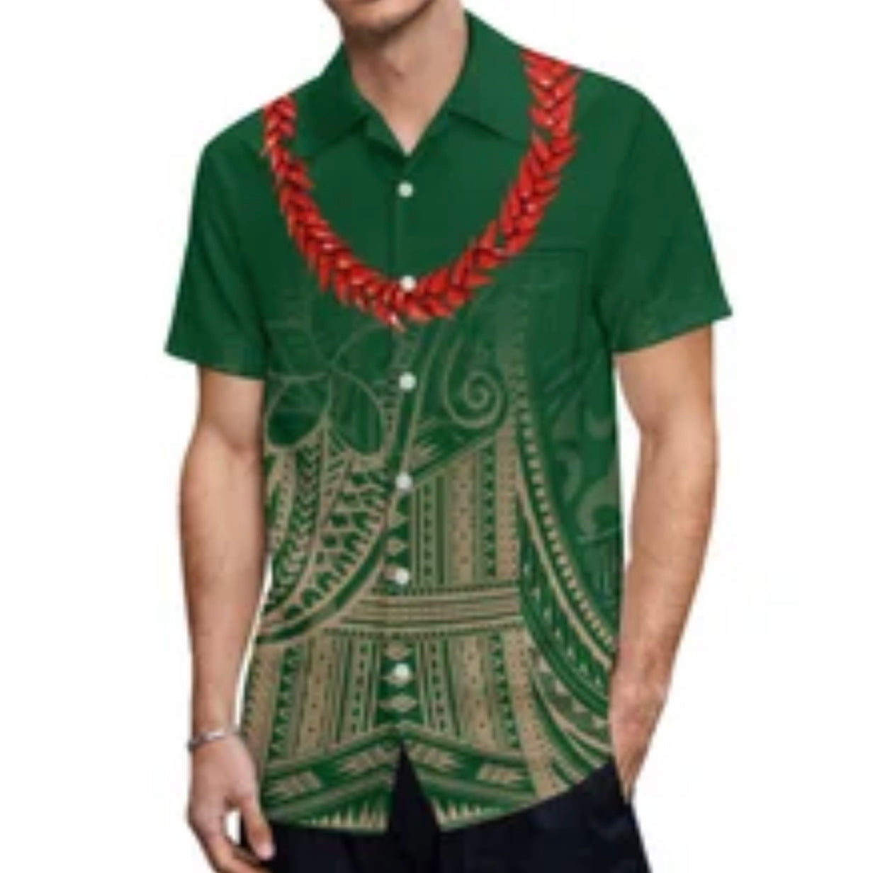 Men’s Ulafala Tribal shirt in different Colours & Styles