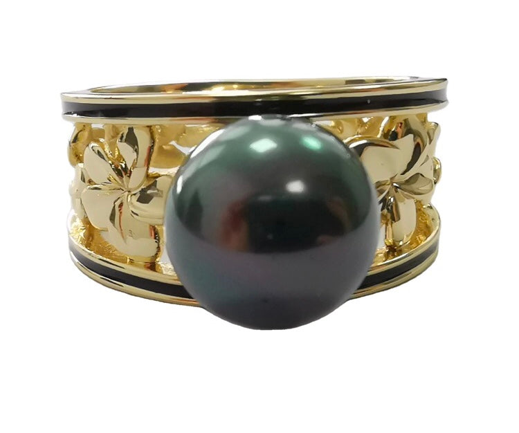 Sterling Silver Customized Gold Plated Ring