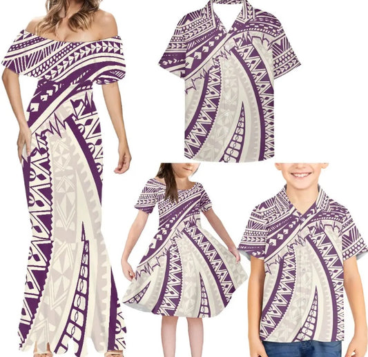 Customized 4pcs Family Outfits