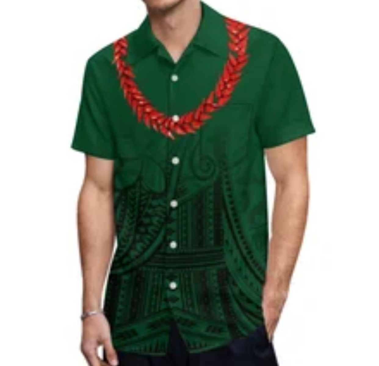 Men’s Ulafala Tribal shirt in different Colours & Styles