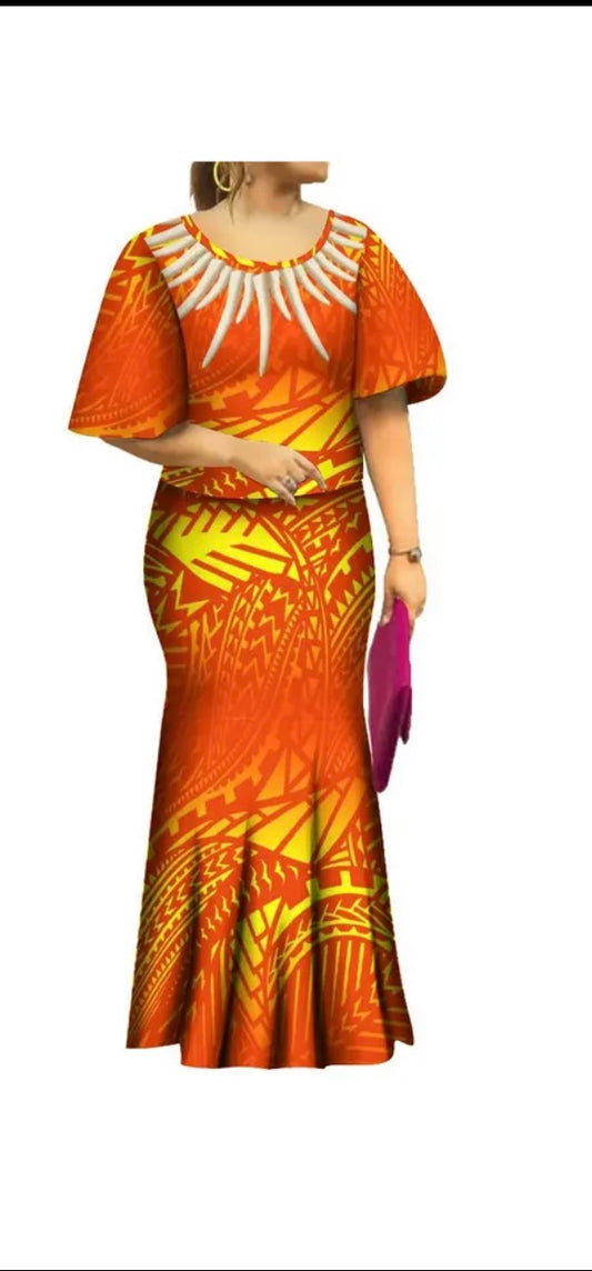 Polynesian Dress for Pre-Order