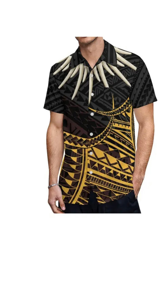 Men short sleeve button shirt for Pre-Order