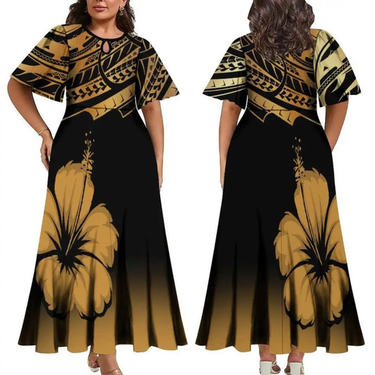 Polynesian Women Dress for Pre- Order