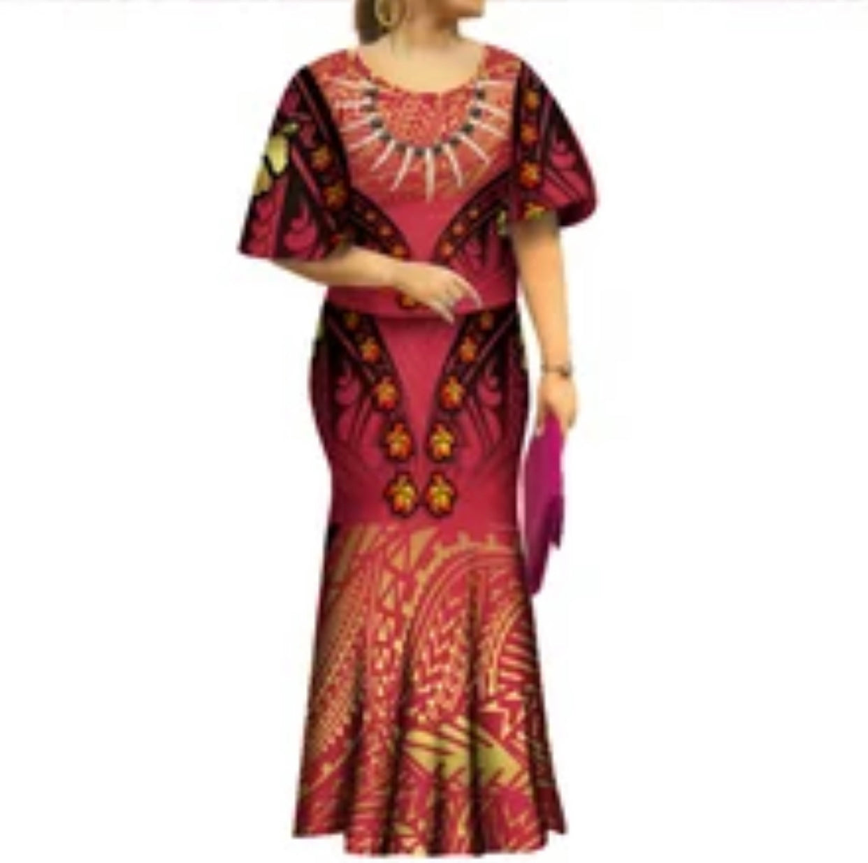 Polynesian Women Dress for Pre-Order