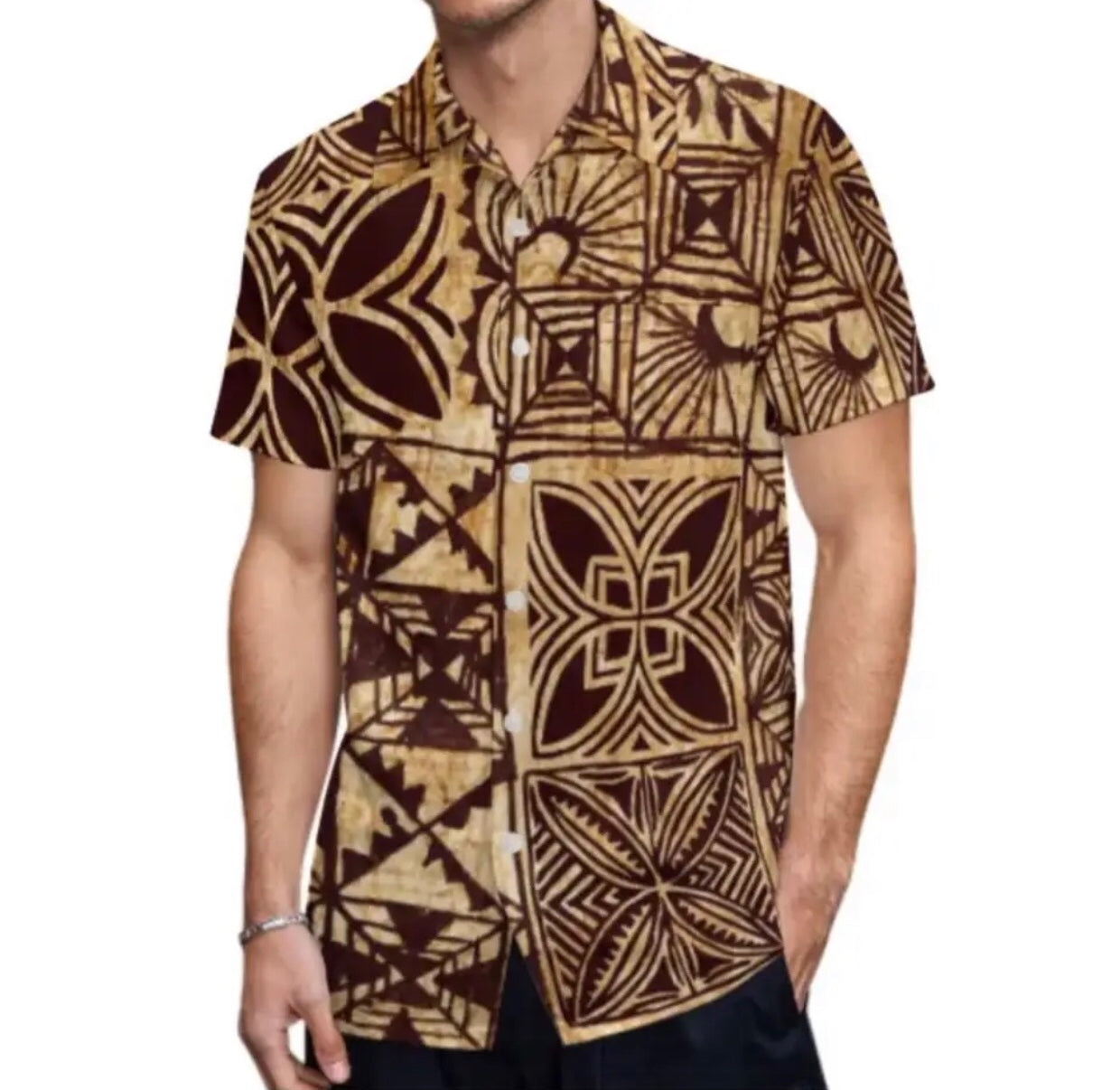 Men tribal short sleeve for Pre- Order